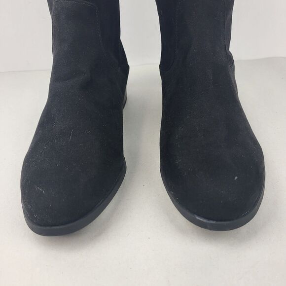 Anne Klein Audrey knee high Riding Boot Black Size 6M - Picture 5 of 13
